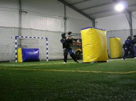 Fighting in the indoor area
