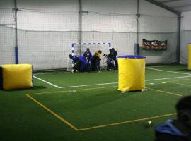 Indoor paintball